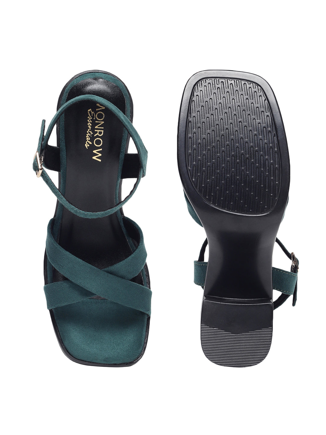 Irie Green Platform Heels