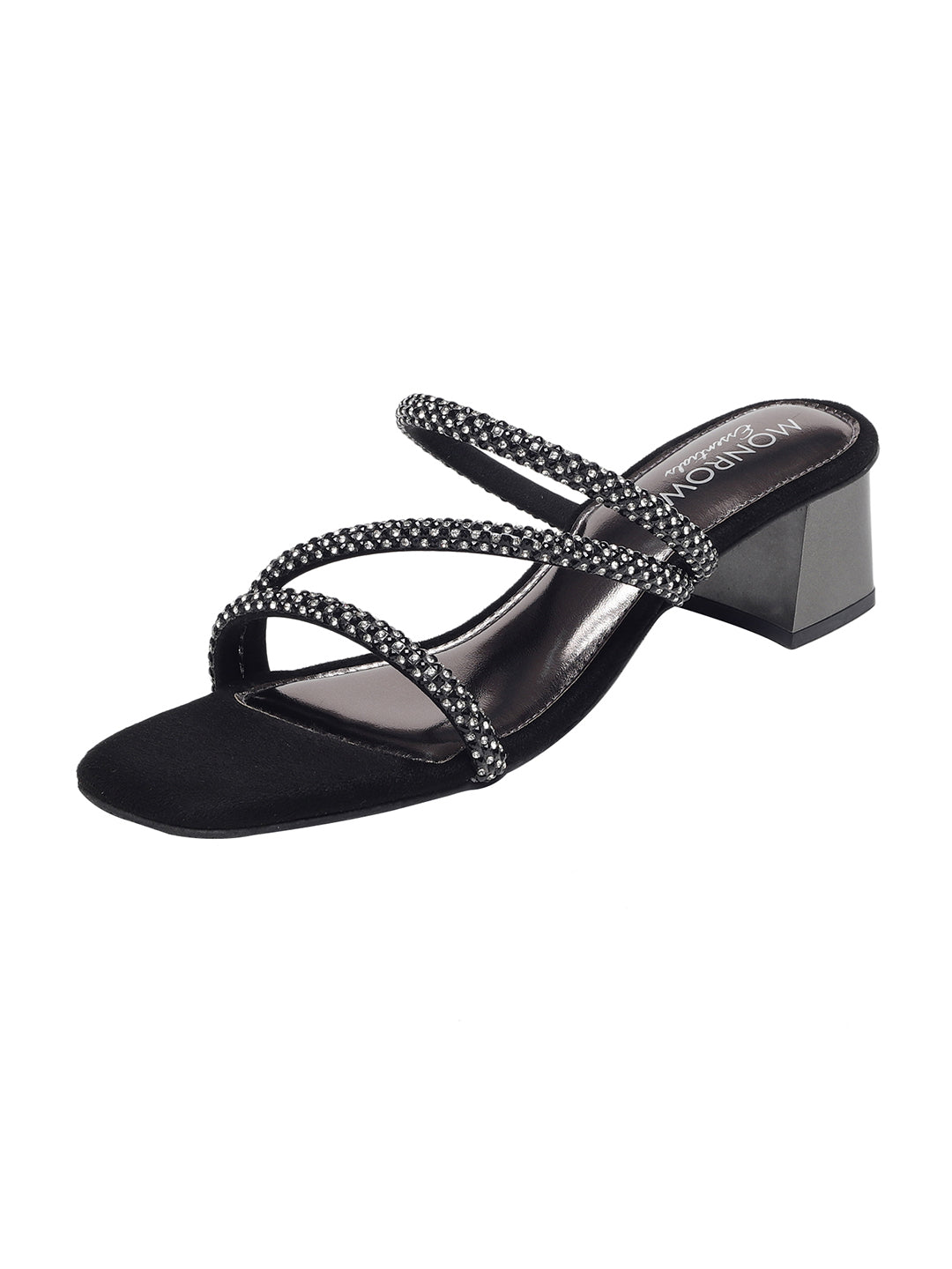 Carole Black Block Heels
