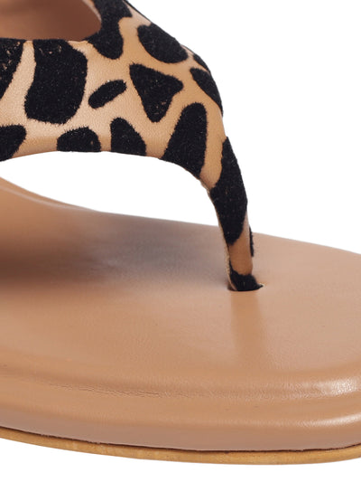 Serena Beige Block Heels