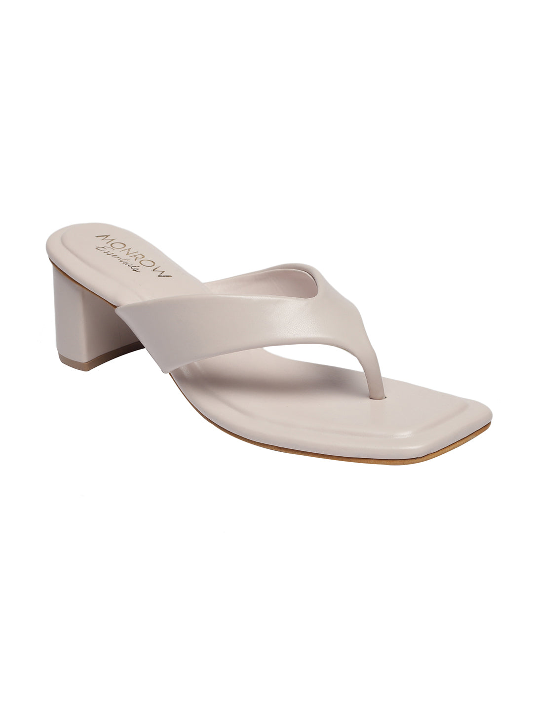Serena Cream Block Heels