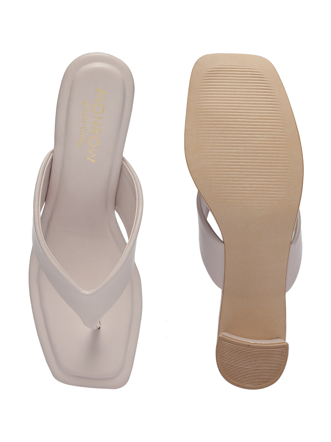 Serena Cream Block Heels