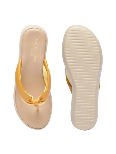 Alice Yellow Flatform Heels