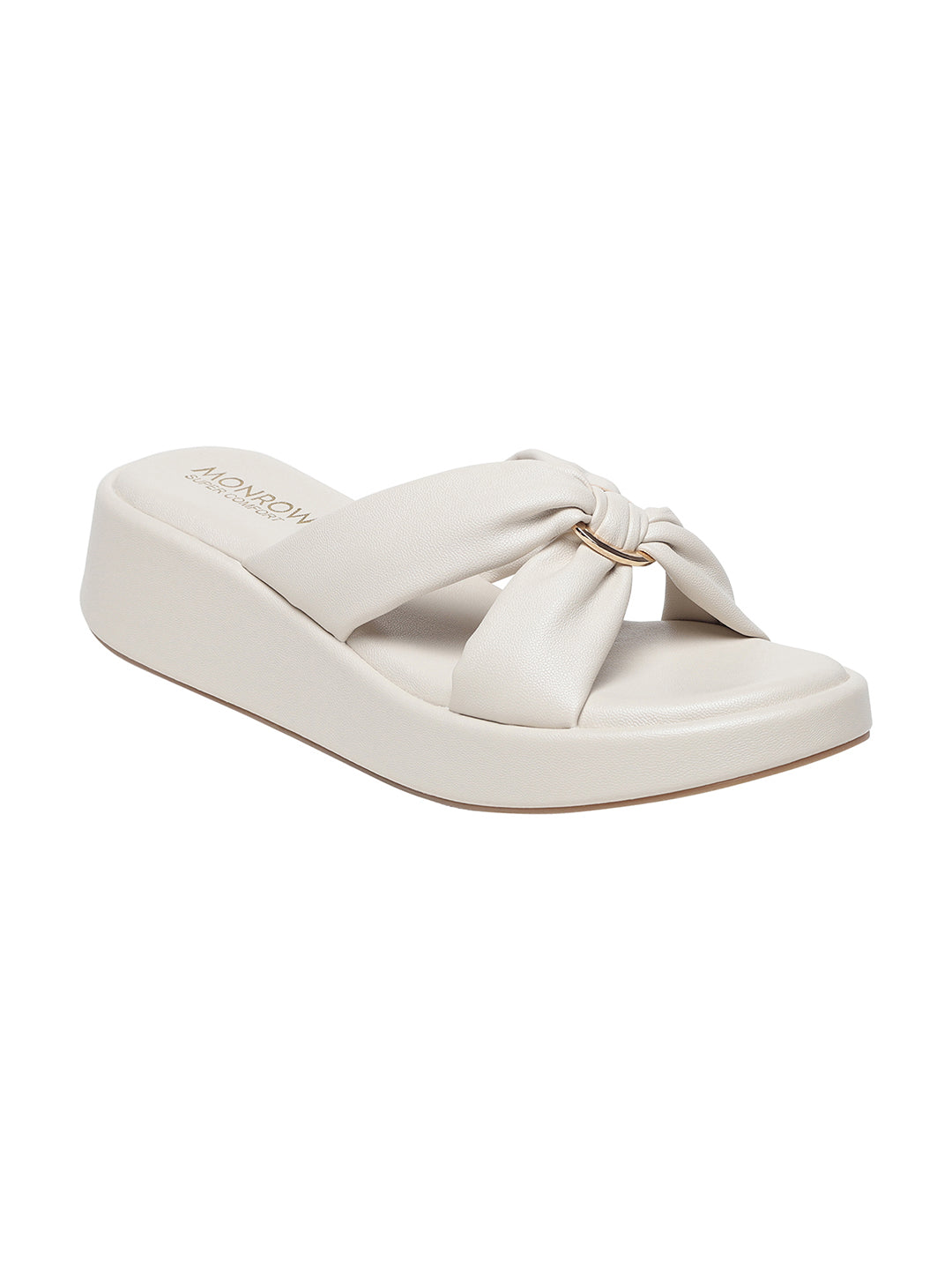 Alani Cream Wedge Heels