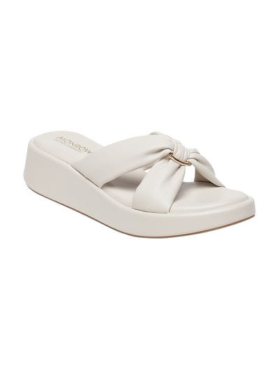 Alani Cream Wedge Heels