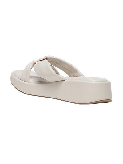 Alani Cream Wedge Heels