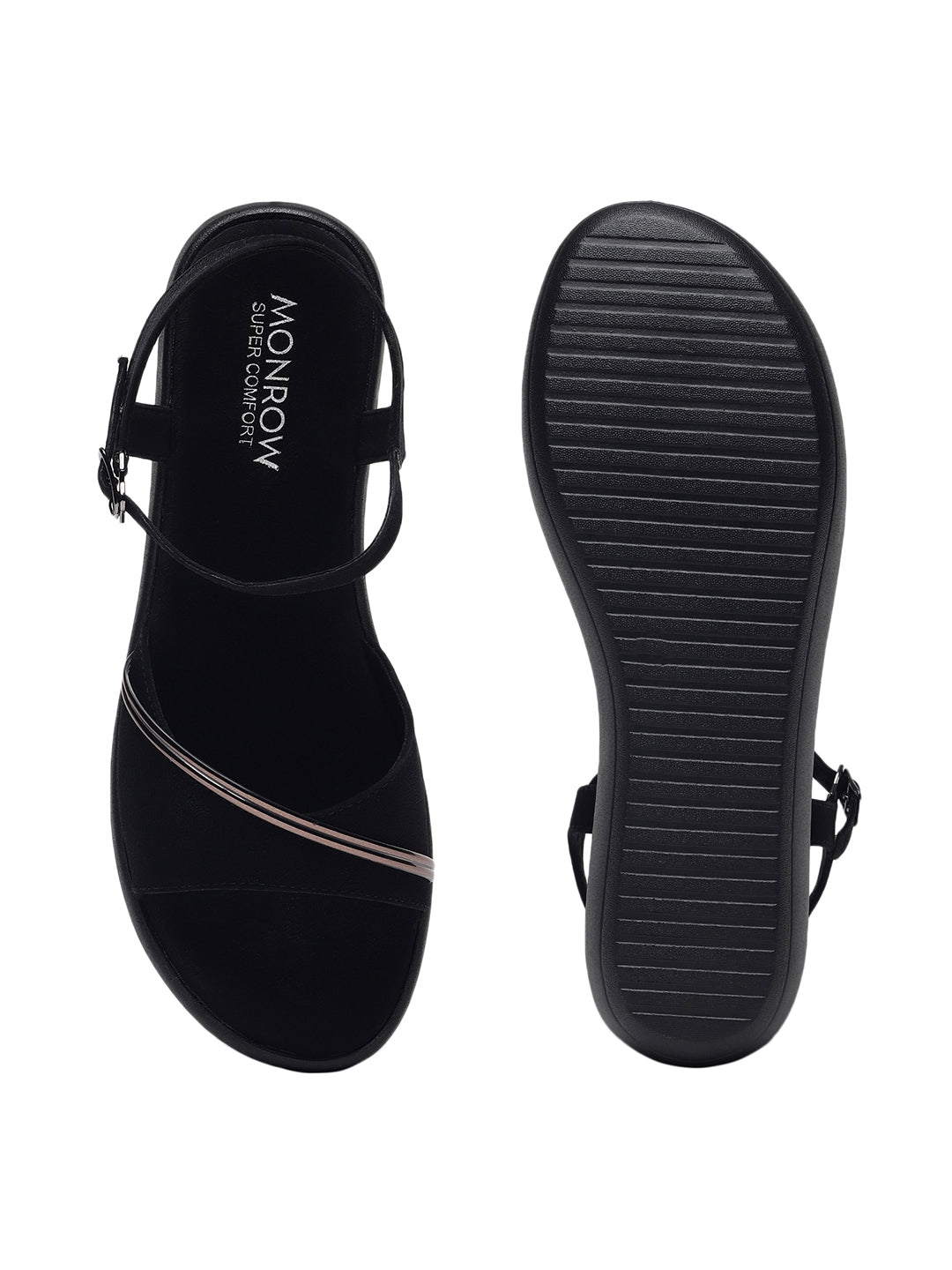 Kaylee Black Flatform Heels