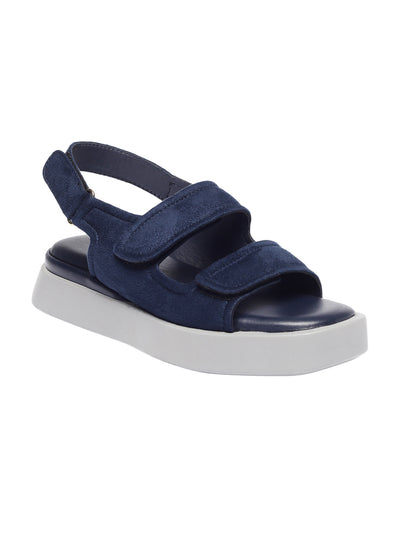 Eudora Blue Flatform Heels