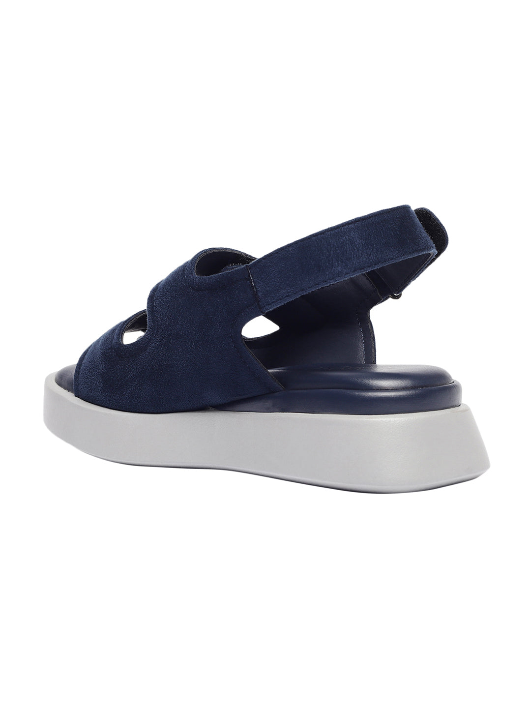 Eudora Blue Flatform Heels