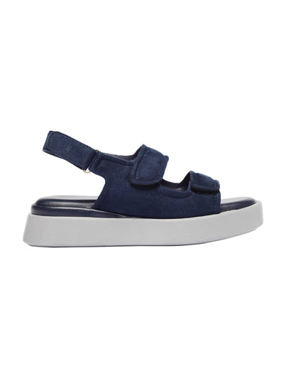 Eudora Blue Flatform Heels