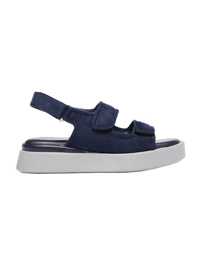 Eudora Blue Flatform Heels