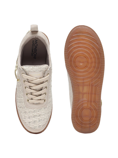 Junia Beige Sneakers