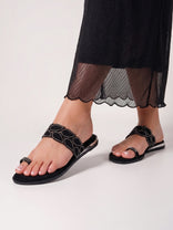 Claris Black Flats
