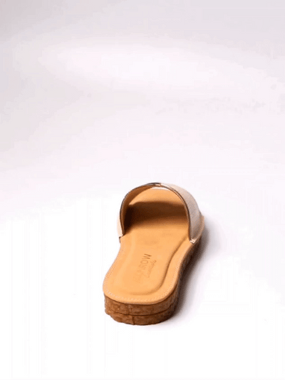 Jasmine Beige Flats