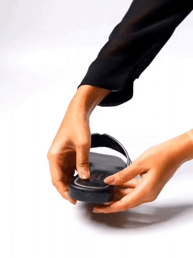 Black Light-weight Irma Trendy flat sandals for women – Monrow Shoes