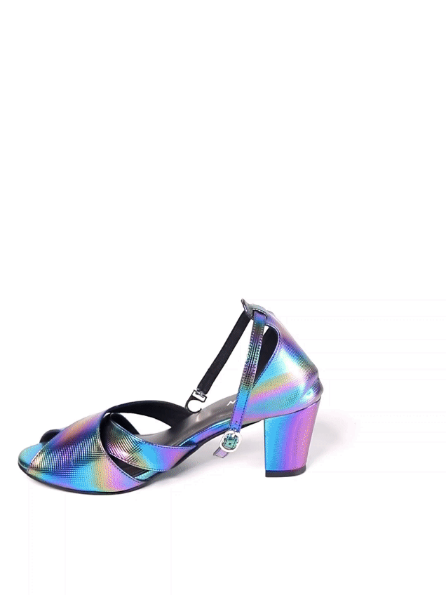 Sofia Black Block Heels