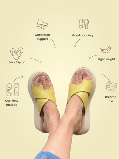 Theresa Yellow Heel