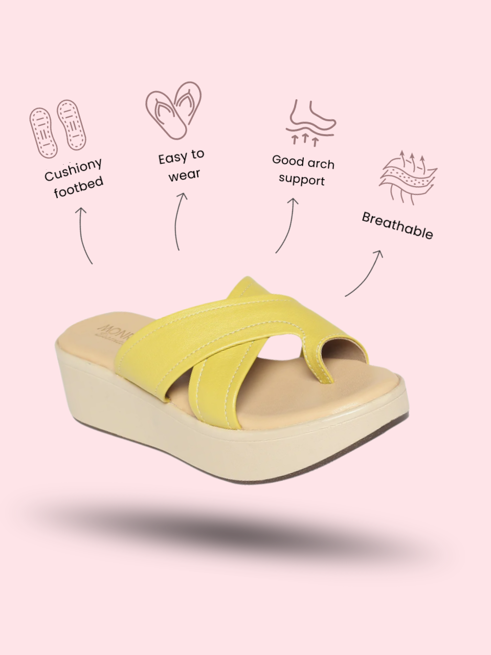 Theresa Yellow Heel