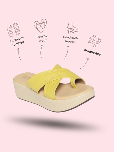 Theresa Yellow Heel