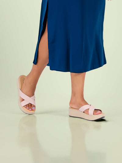 Noel Cream Wedge Heels
