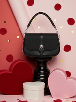 Eve Black Handheld Bag