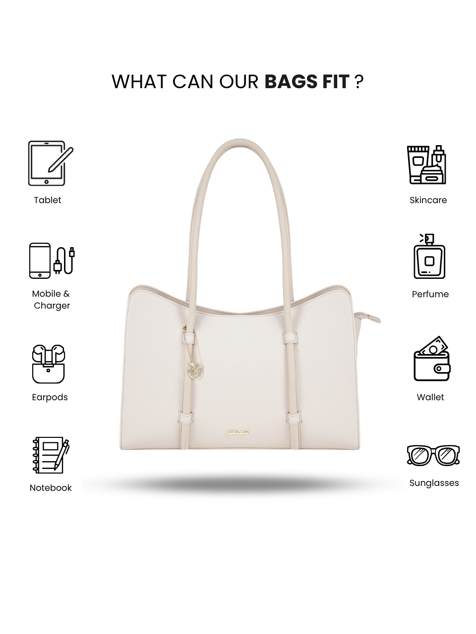 Noa Cream Tote Bag