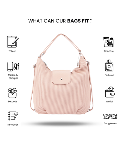 Versatote Pink Tote Bag