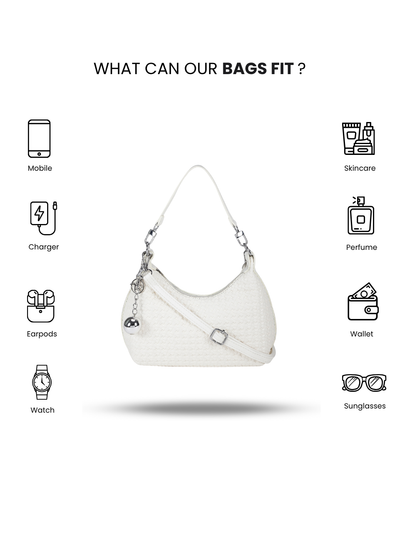 Tessera White Sling Bag