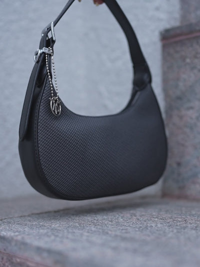 Clovi Black Handheld Bag
