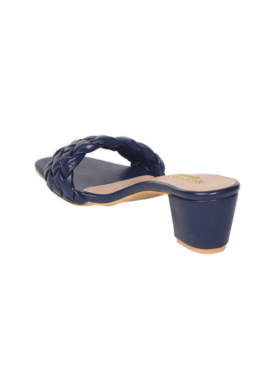 Opale Navy Blue Heels