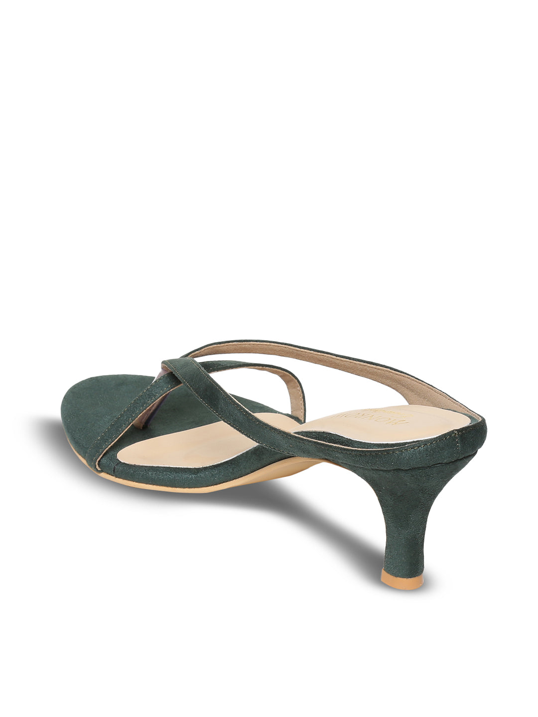 Liv Green Kitten Heel