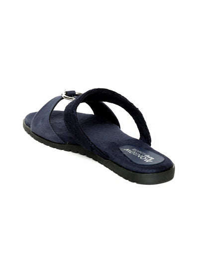 Skylar Navy Flat