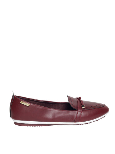 Denise Maroon Ballet Flats