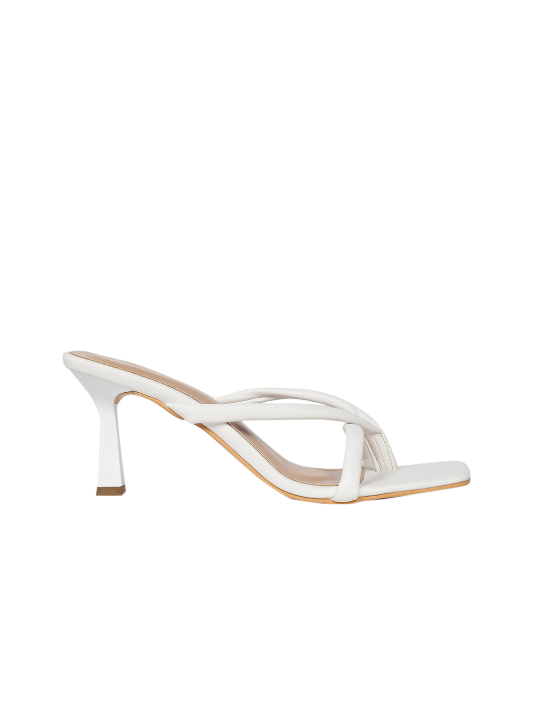 Lucy White Heels