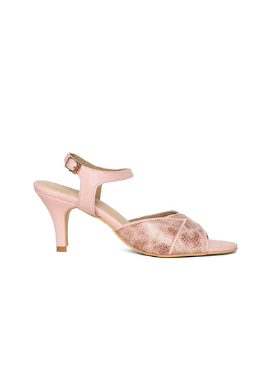 Rhea Pink Kitten Heel