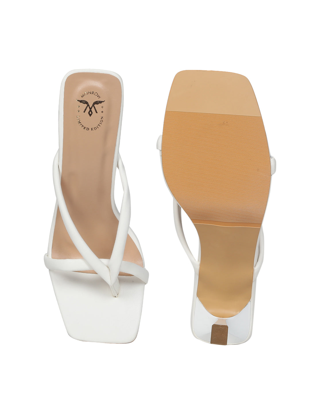 Lucy White Heels