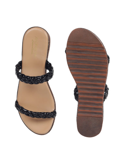 Eliza Black Flats