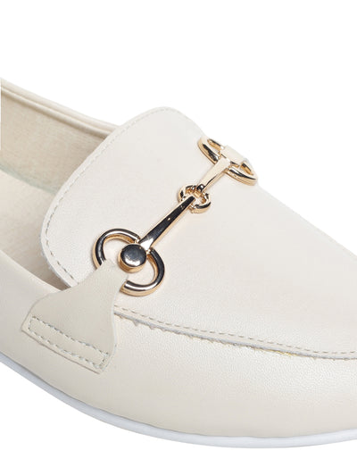 Agnes Beige Ballet Flats