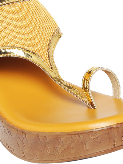 Nadia Yellow Heel