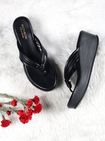 Wendi Black Wedges