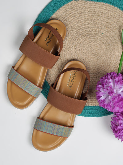 Skye Tan Flats
