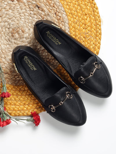 Dwight Black Ballet Flats