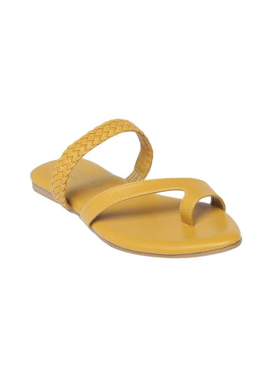 Ada Mustard Yellow Flats