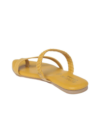 Ada Mustard Yellow Flats