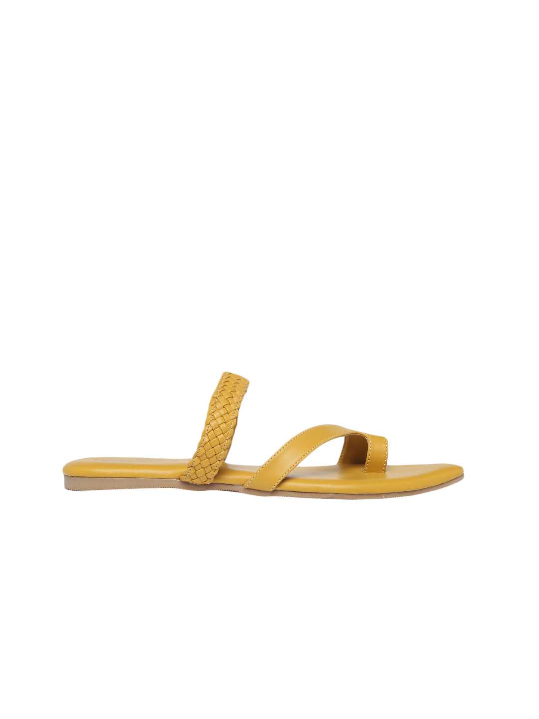 Mustard yellow flats hotsell
