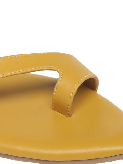 Ada Mustard Yellow Flats