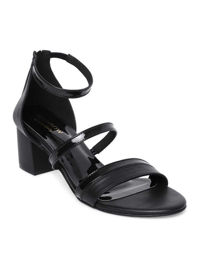 Addisyn Black Block Heel