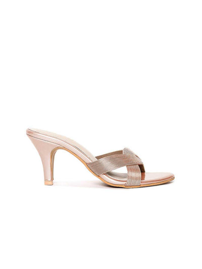 Allana Rose Gold Kitten Heel