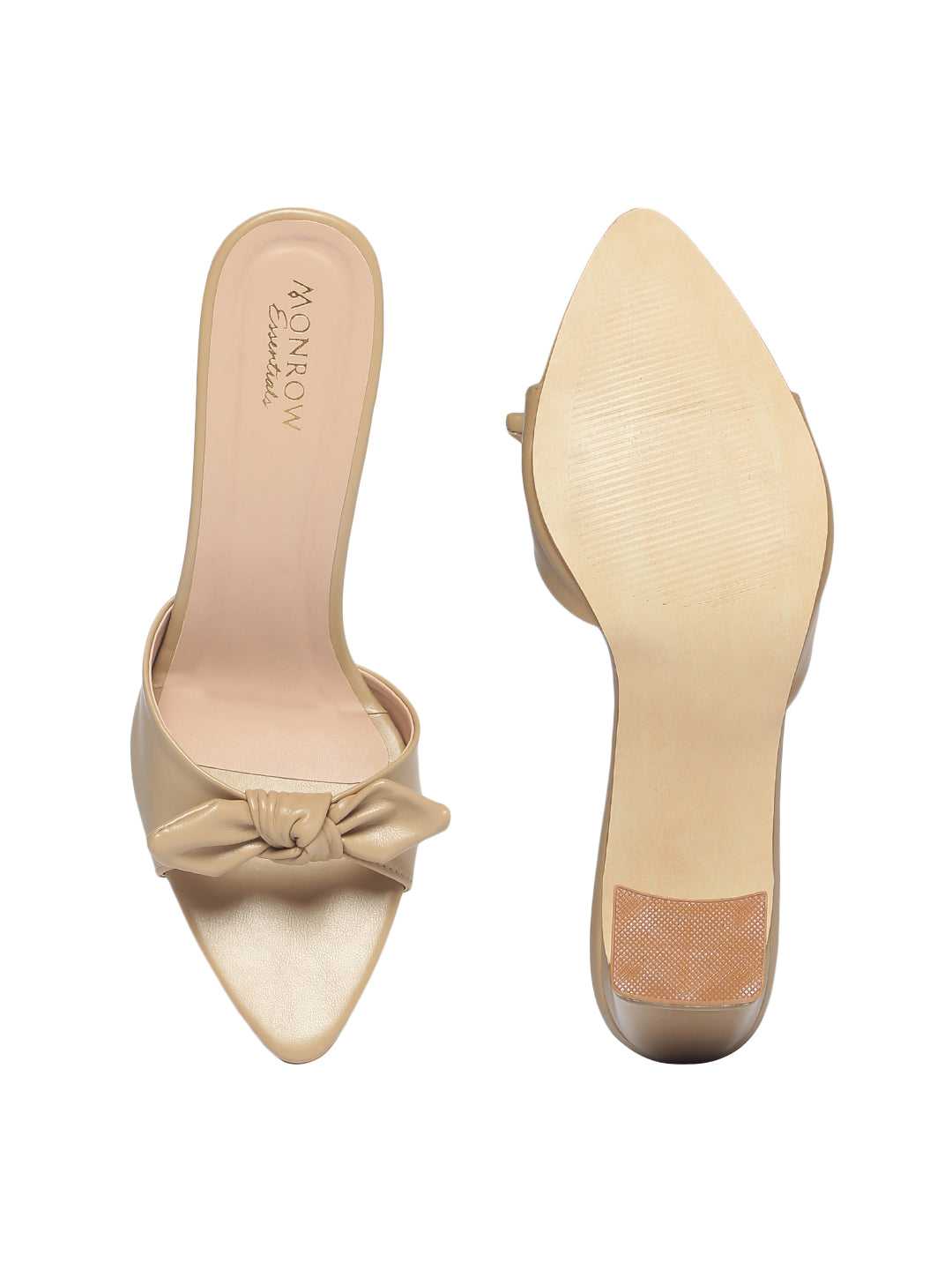 Averele Beige Block Heel