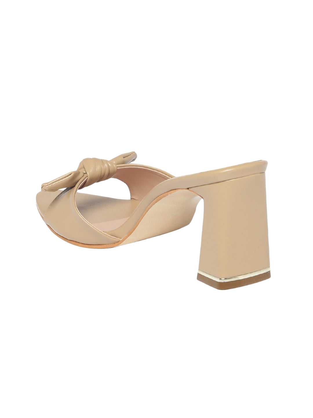 Averele Beige Block Heel