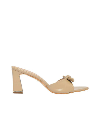 Averele Beige Block Heel